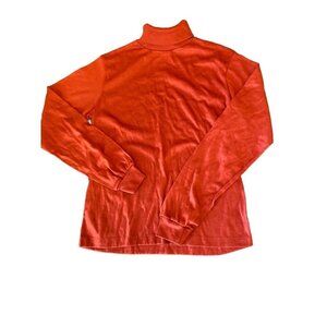 Encino Vintage 1980's Boys Turtleneck Brick Red‎ Size 16